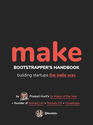 Cover of the book MAKE: Bootstrapper's Handbook